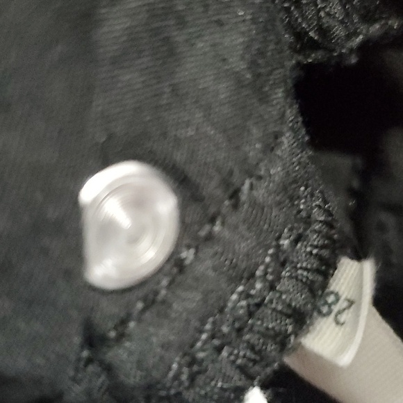 Caslon black skinny jeans pants rayon blend size 28 equals US size 6 - Picture 10 of 12